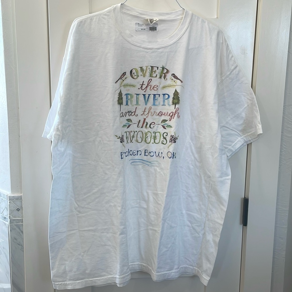 Comfort Colors Tee Broken Bow, OK SIZE 2X